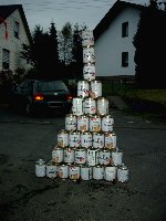Großes Bild Bierbaum-Ernte